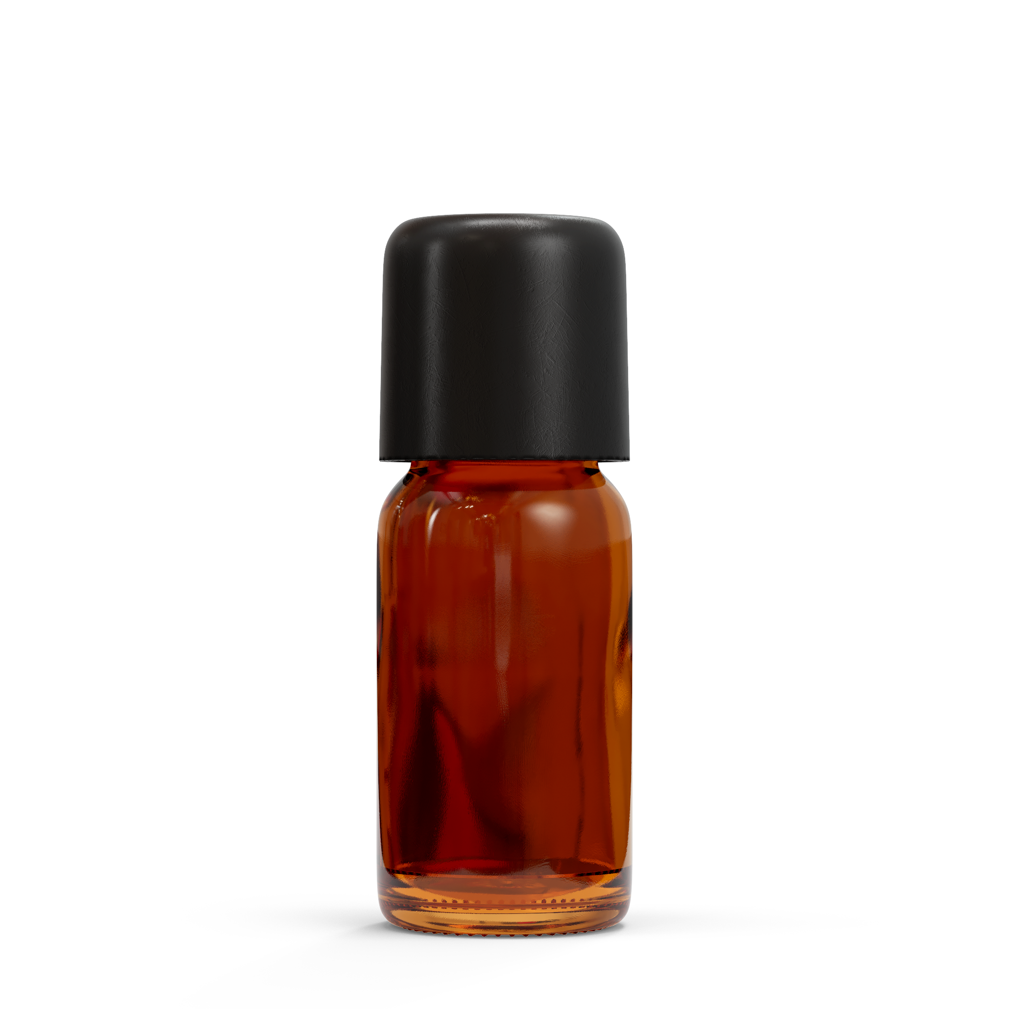 Bouteille en verre - Marron (avec des bouchons variés)