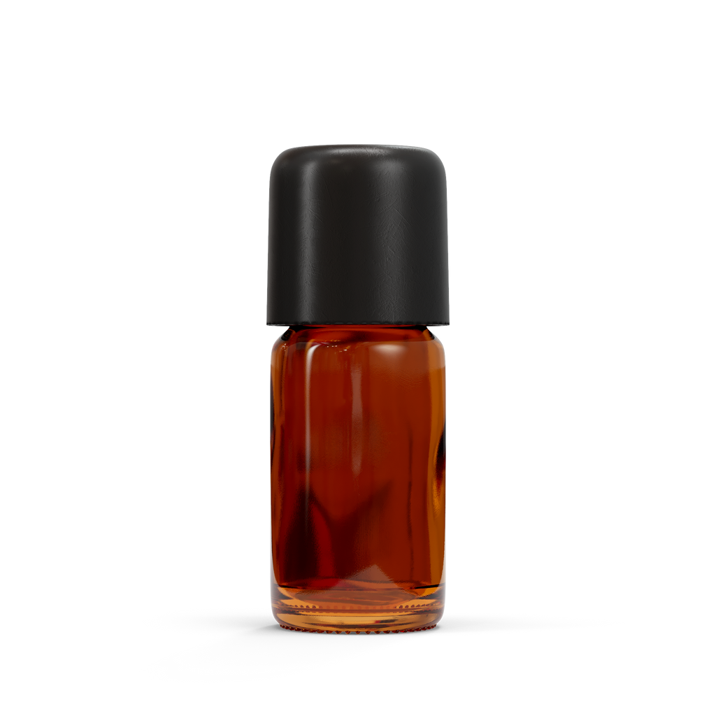 Bouteille en verre - Marron (avec des bouchons variés)