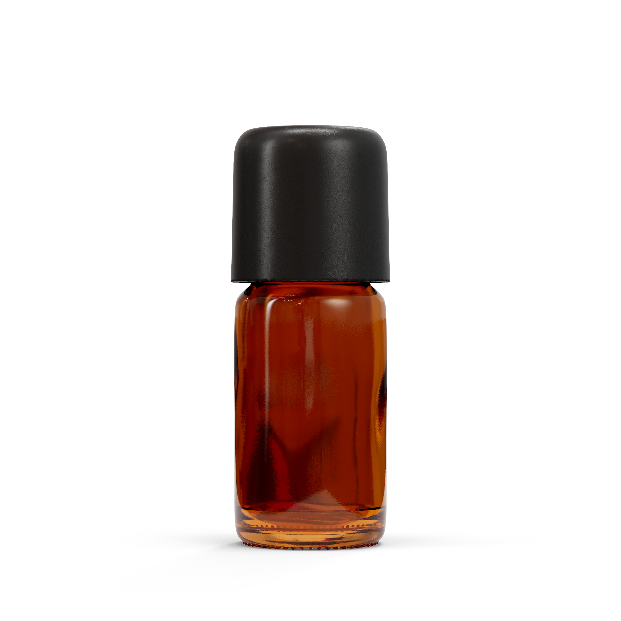 Bouteille en verre - Marron (avec des bouchons variés)