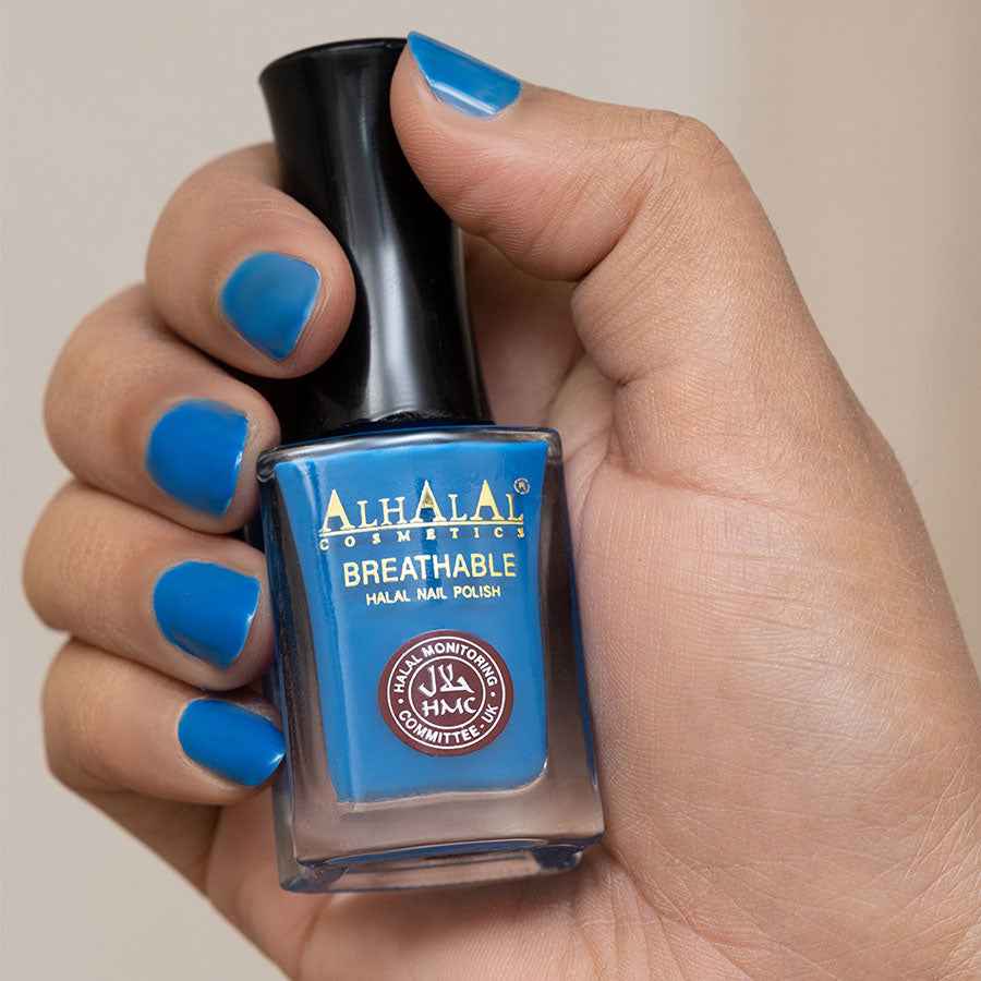 VERNIS À ONGLES AL-143 AFSHAN BLEU CLAIR
