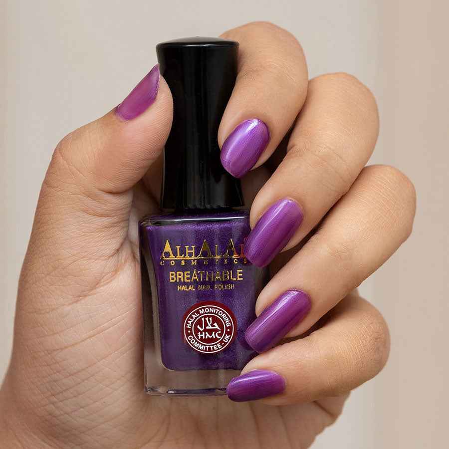 VERNIS À ONGLES AL-148 ANUM FULL PURPLE - Halal Cosmetics