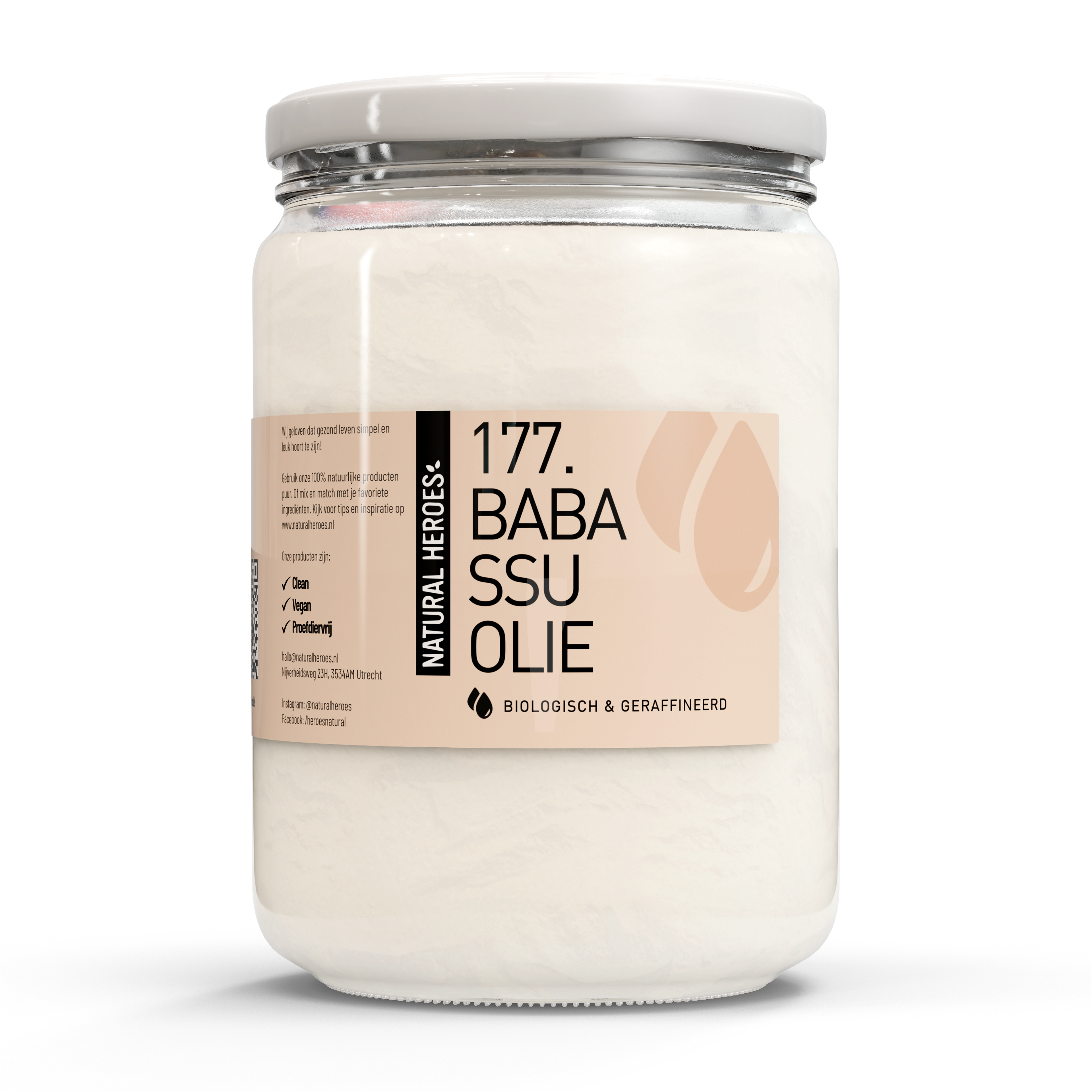 Huile de babassu (biologique et raffinée)