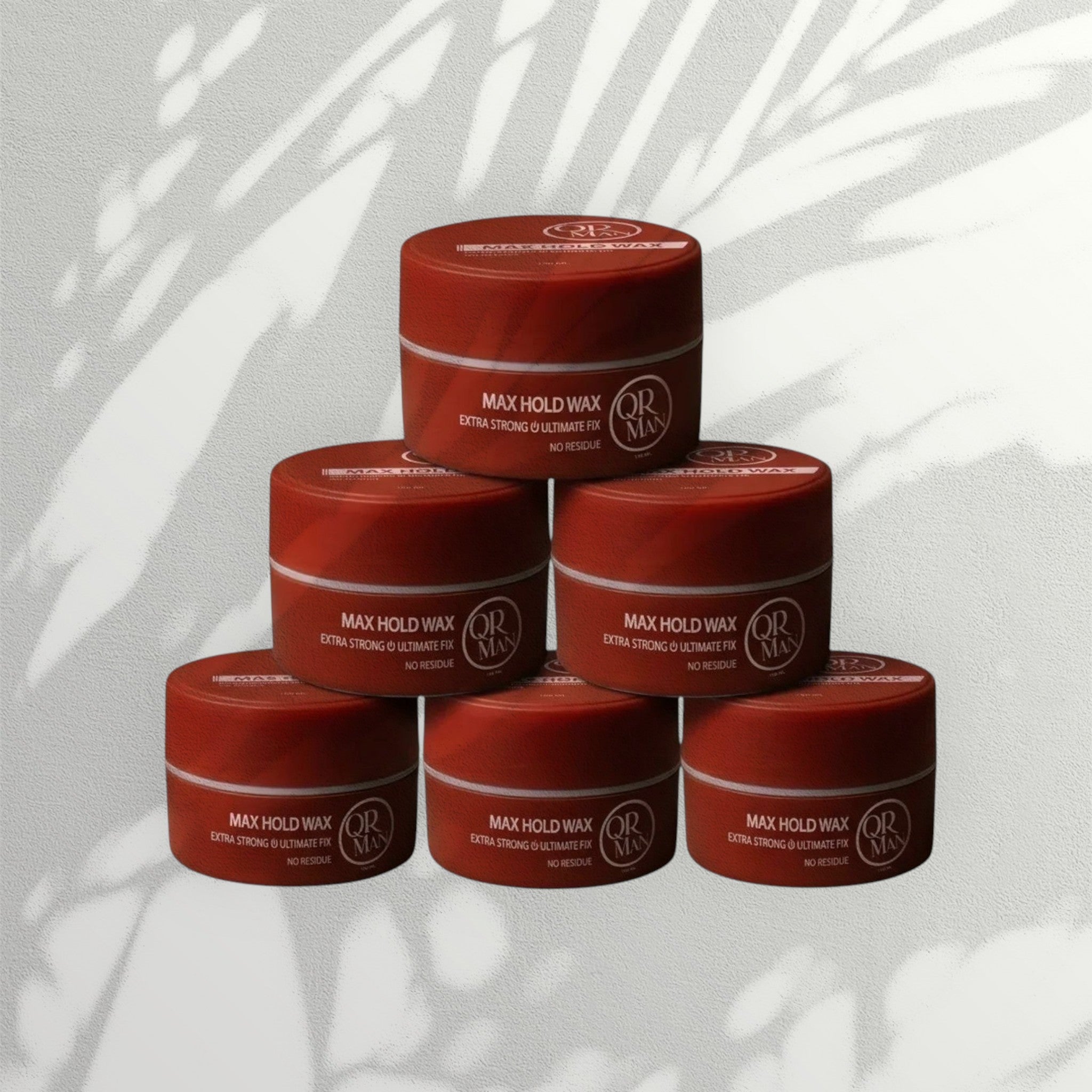 QR MAN Max Hold Wax Extra Strong Ultimate Fix Hair Styling Product