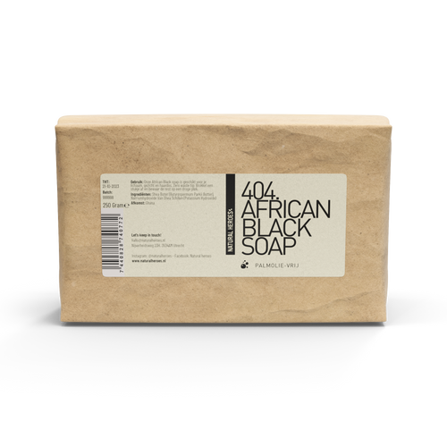 Savon noir africain (Palmolie-Vrij)