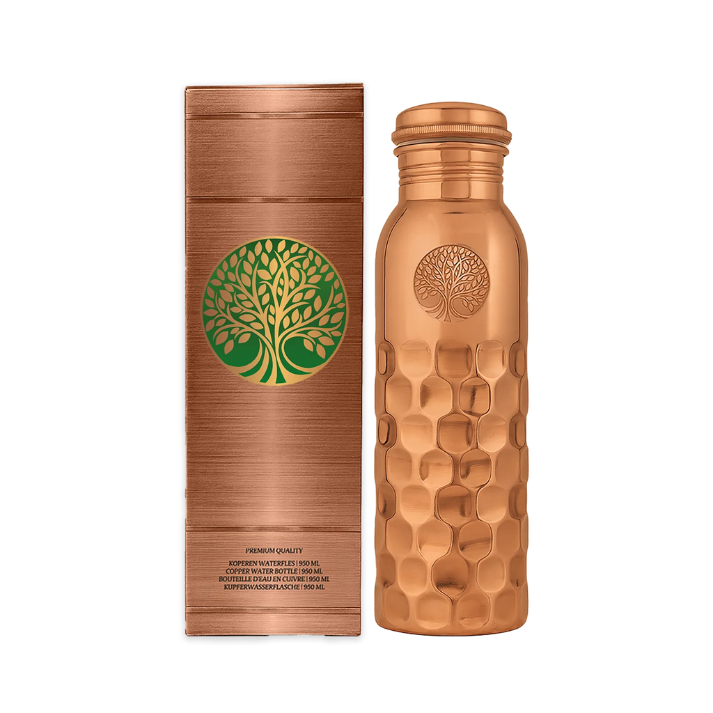 BOUTEILLE D’EAU 100 % CUIVRE PURE