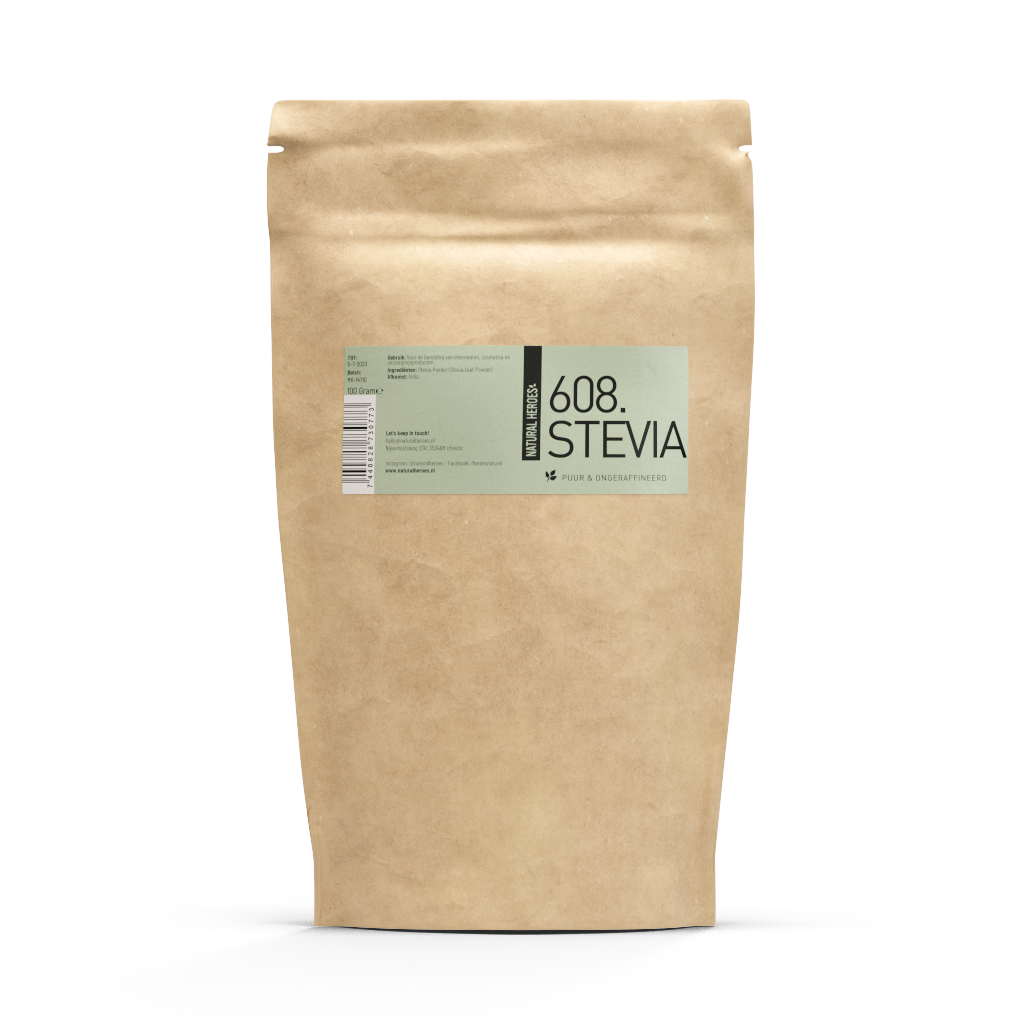 Poudre de stévia (Pure & non raffinée)