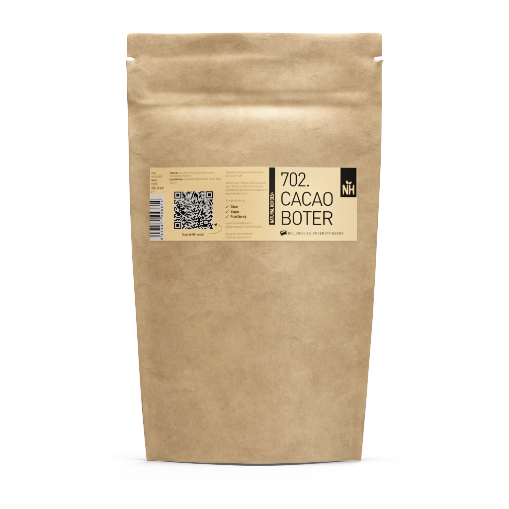 Beurre de cacao (bio et non raffiné)