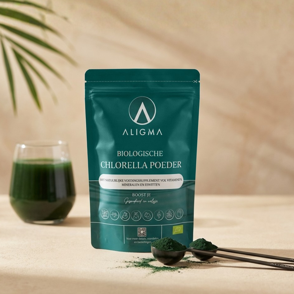 Superaliment en poudre de chlorella biologique 250 grammes