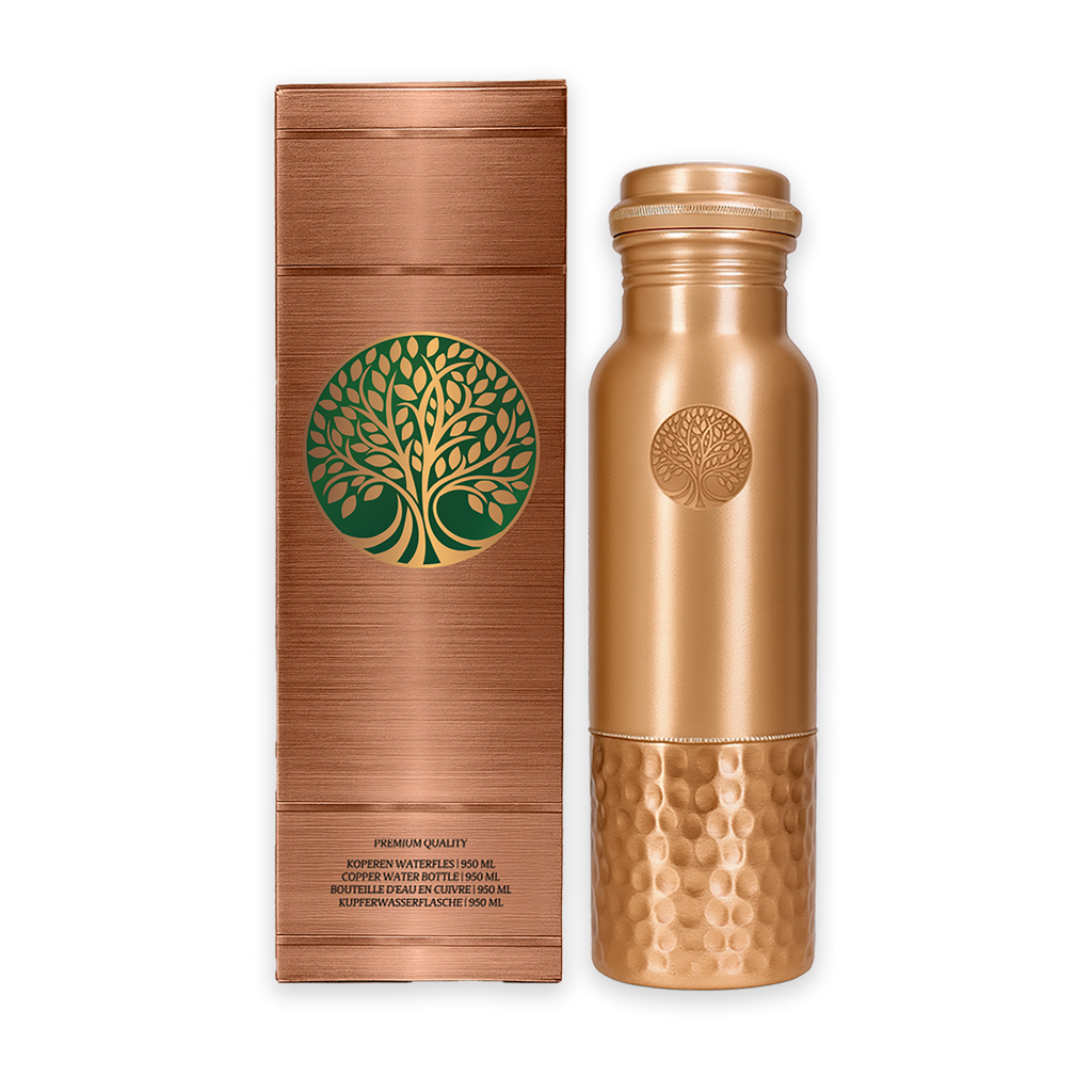 Koperen Fles Bouteille d’eau de Protiens et d’eau