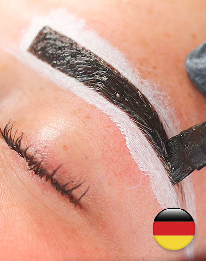 Entraînement en ligne au henné des sourcils (différentes langues)