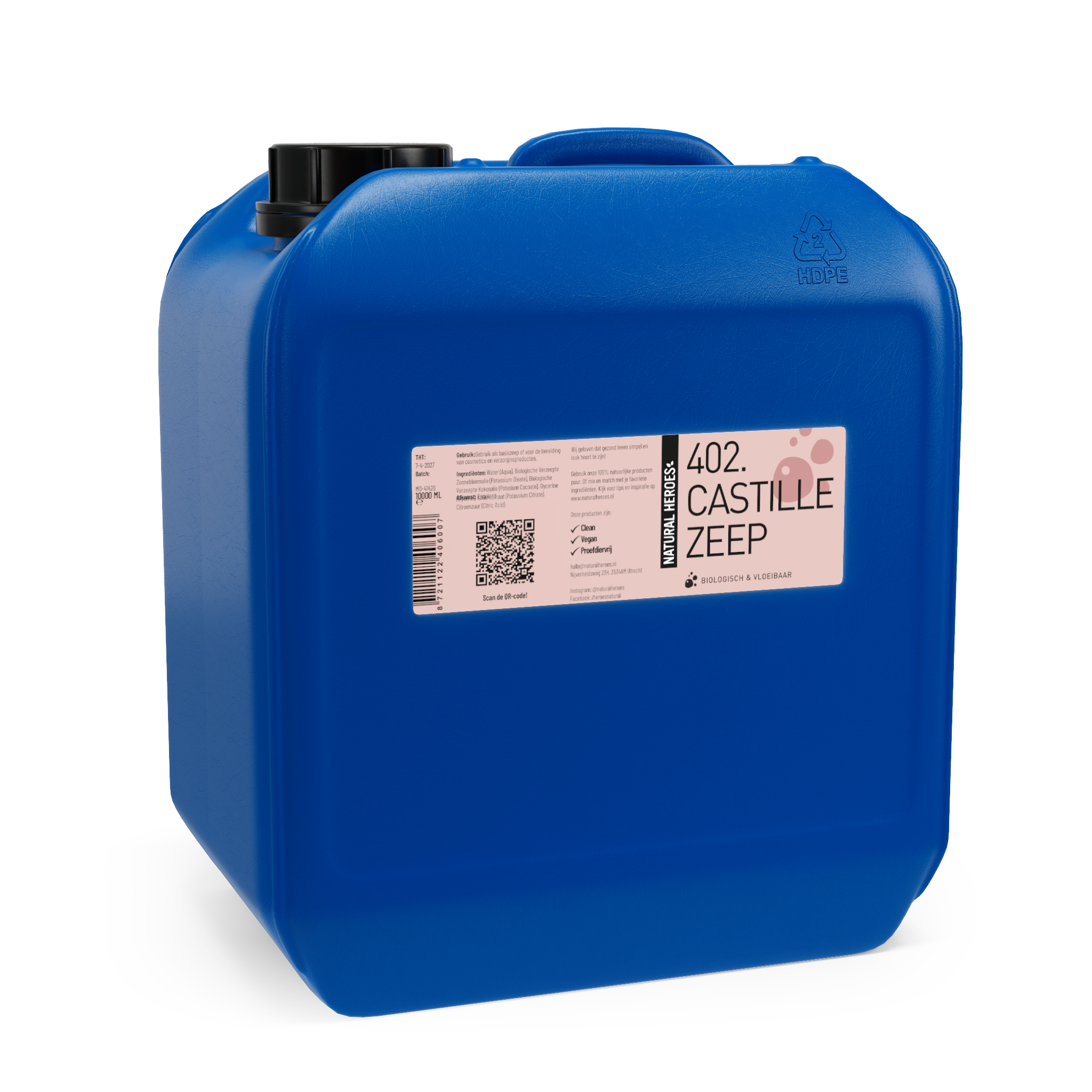Savon de Castille Organique (Liquide)