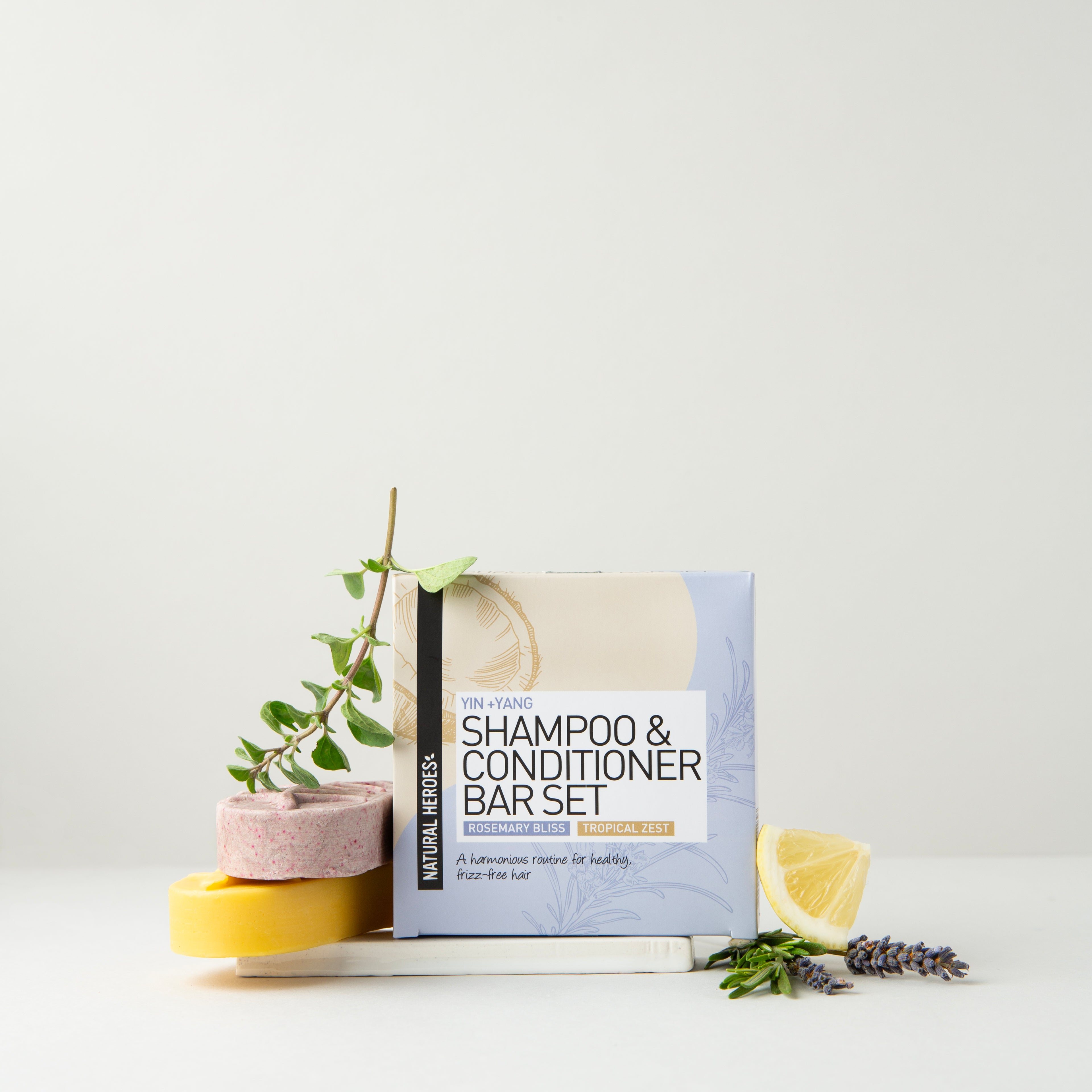 Set de barres shampoing et après-shampoing
