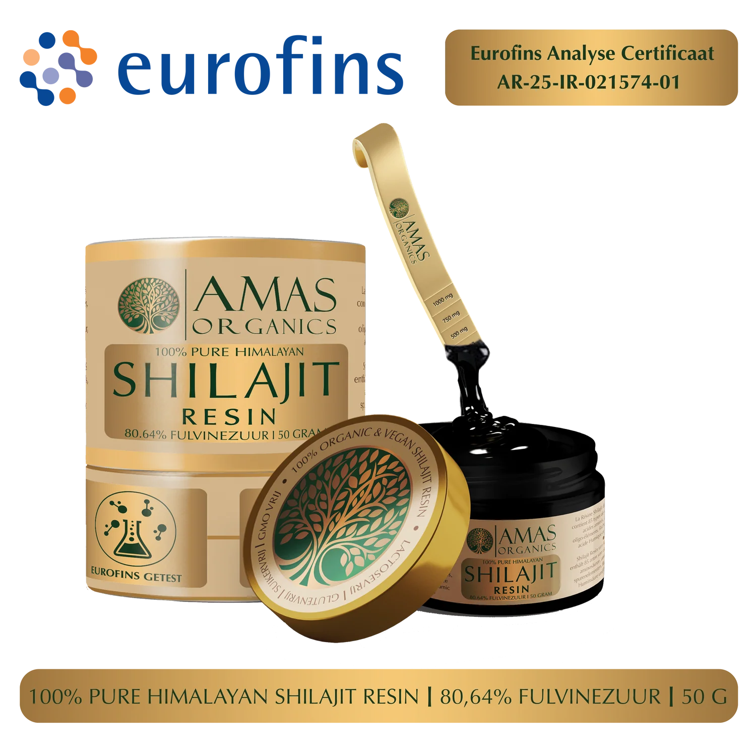 RÉSINE 100 % SHILAJIT HIMALAYENNE PURE