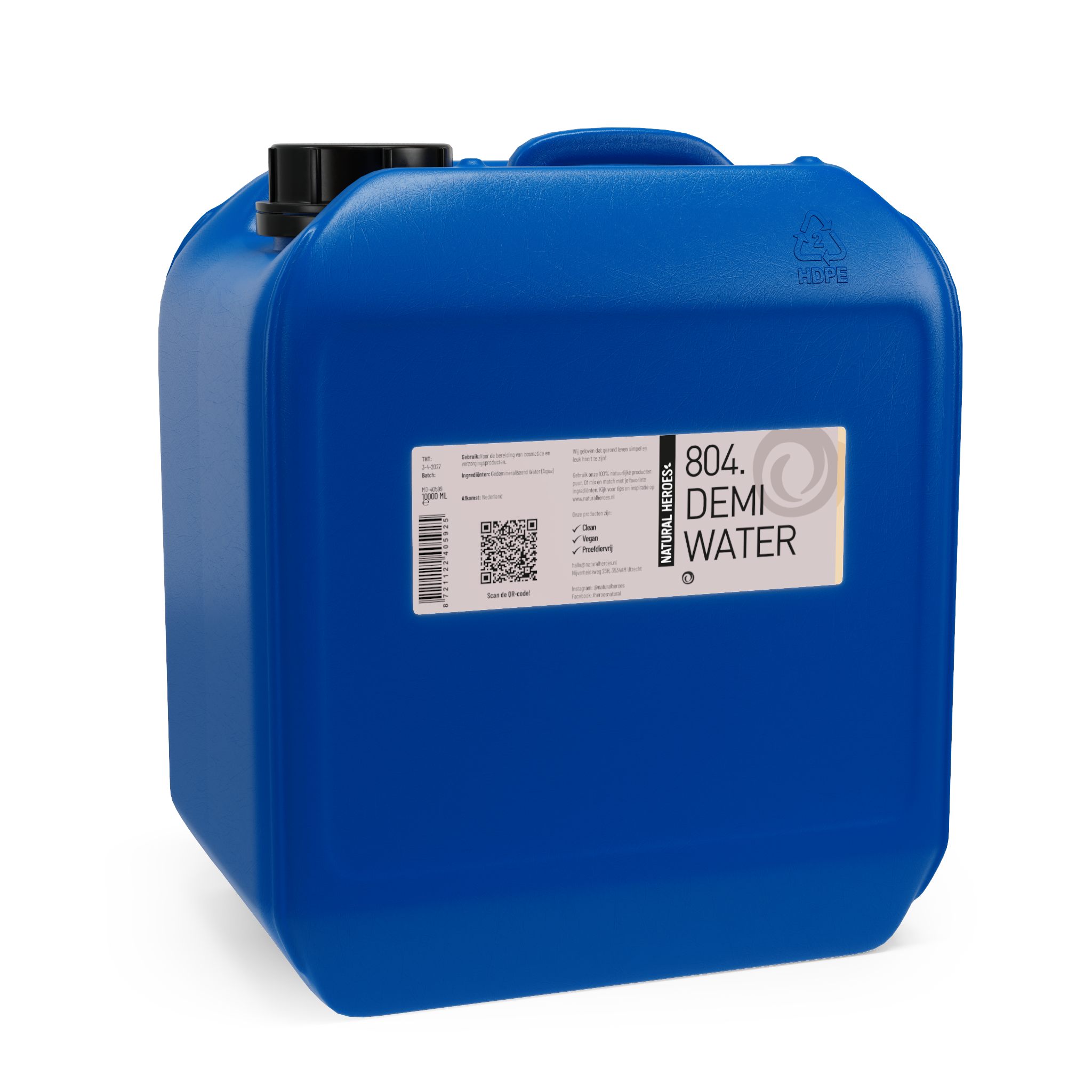 Eau déminéralisée