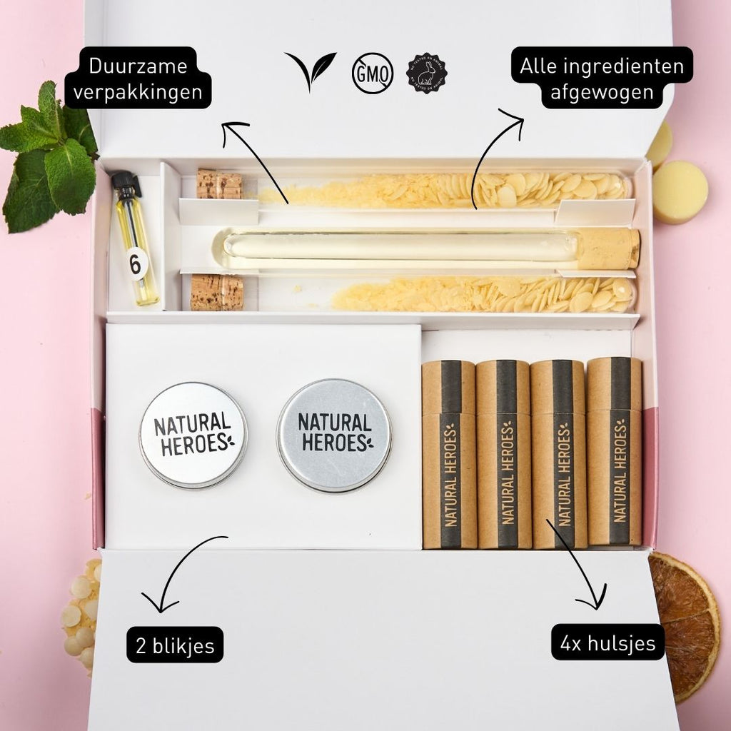 DIY Pakket : Baume à lèvres beurré