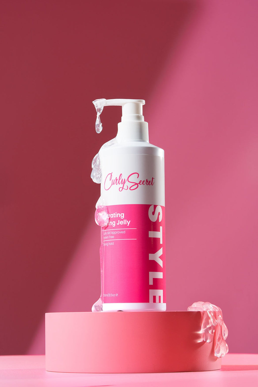 Gelée coiffante hydratante