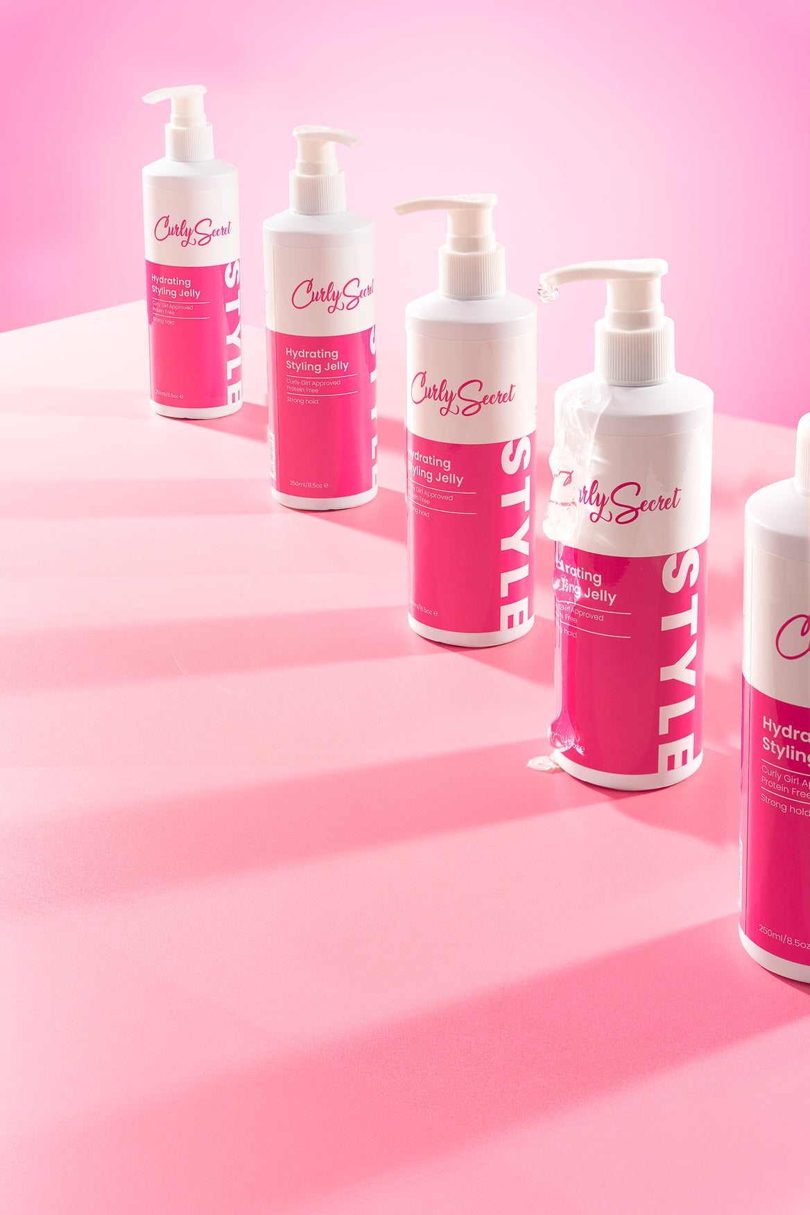 Gelée coiffante hydratante