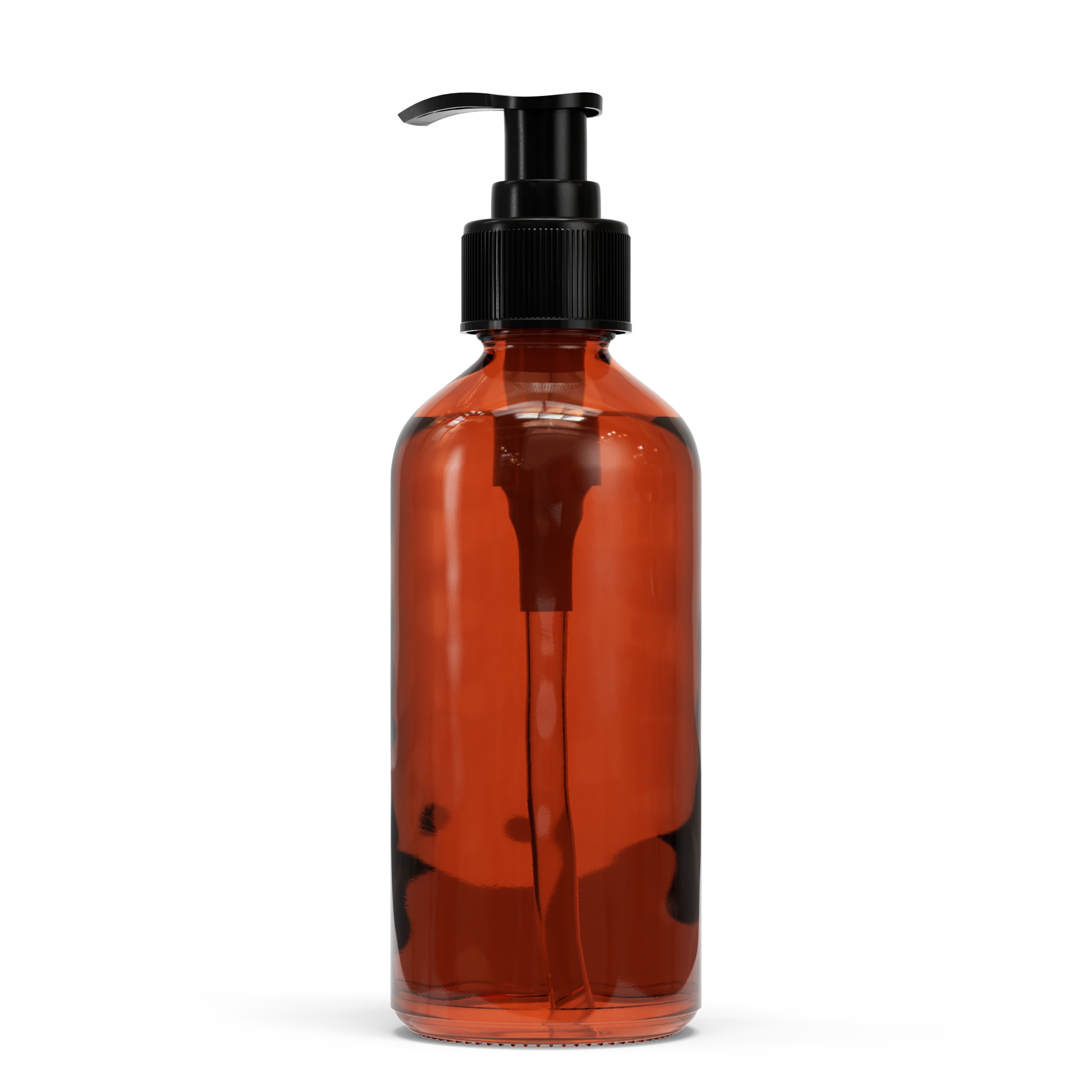 Bouteille en verre - Marron (avec des bouchons variés)