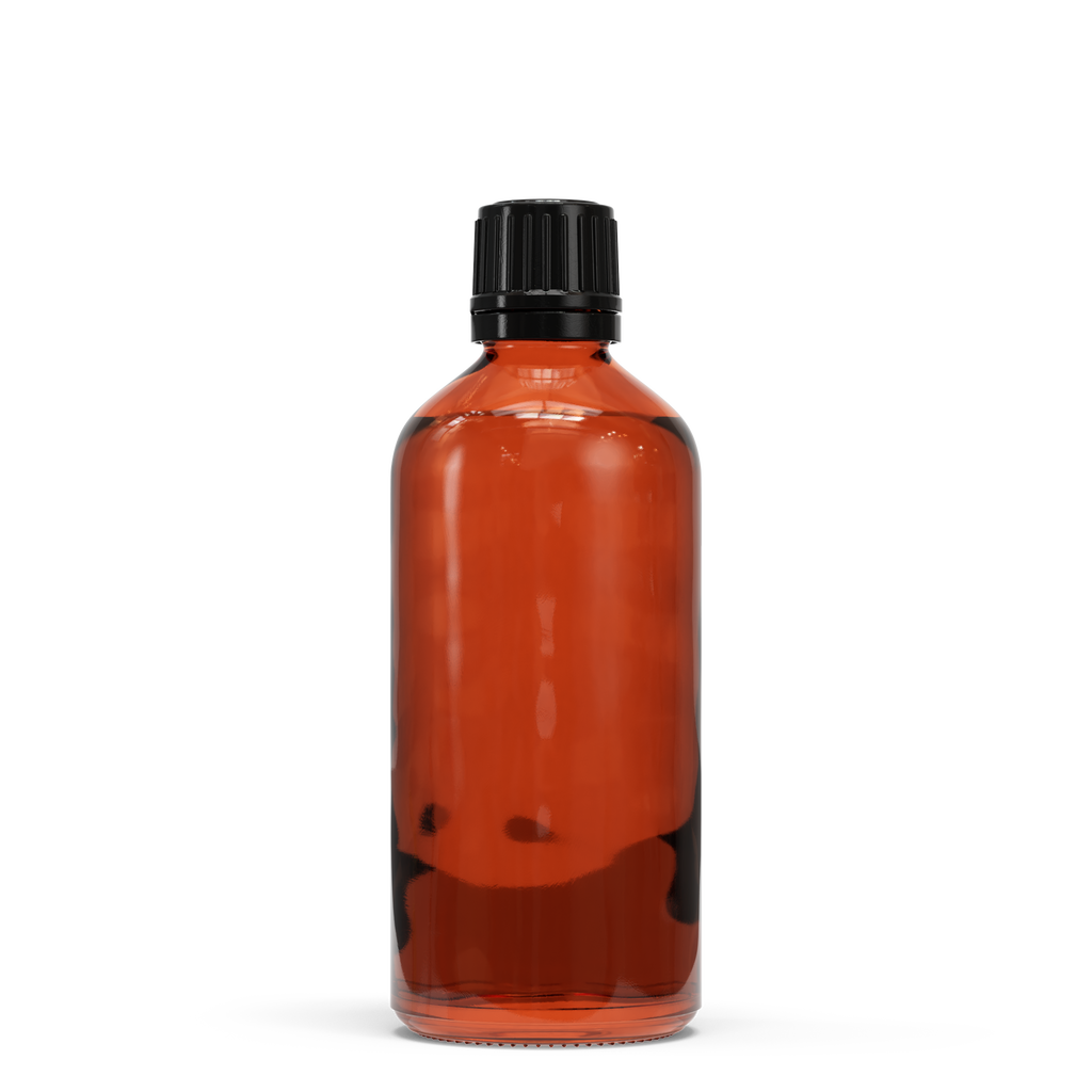 Bouteille en verre - Marron (avec des bouchons variés)