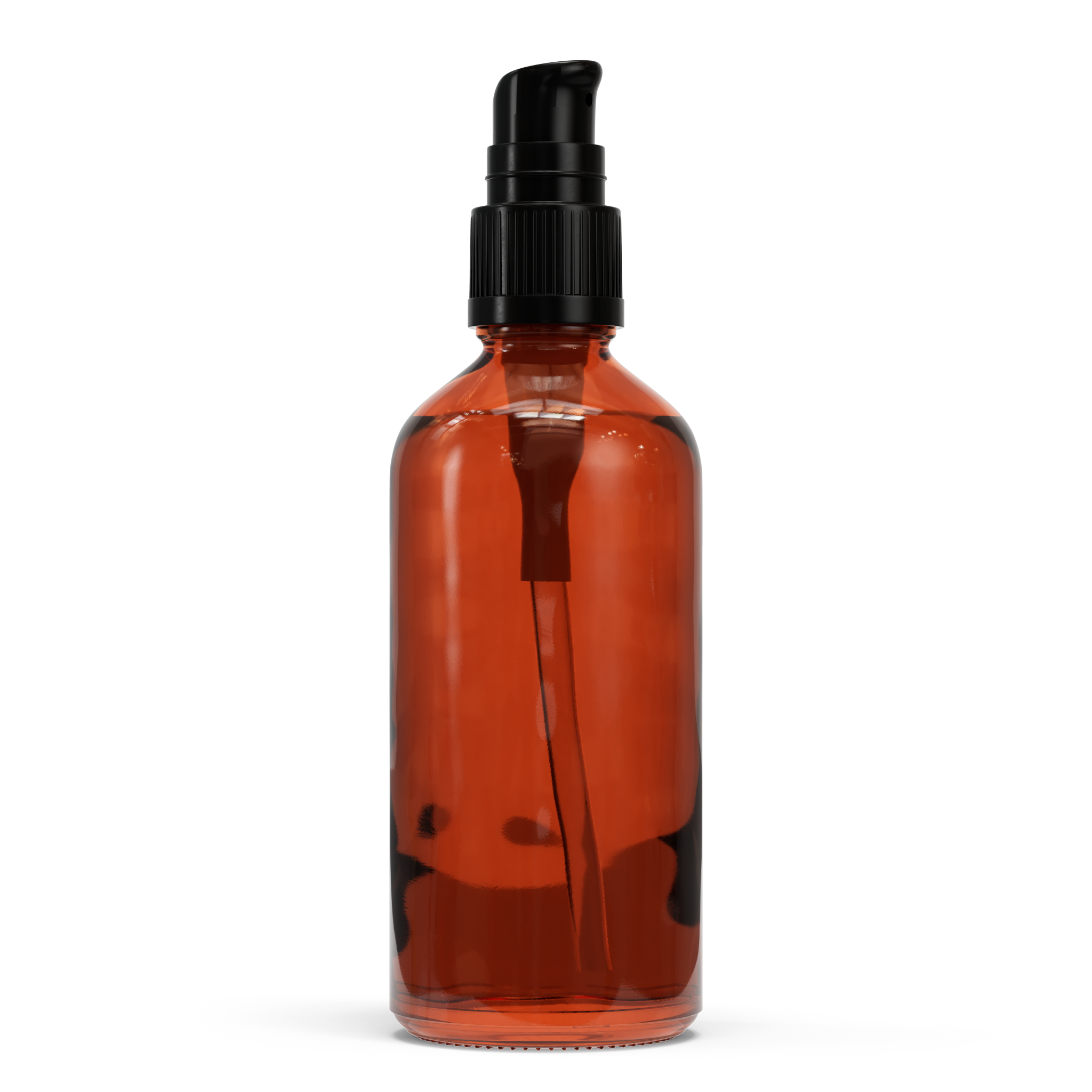Bouteille en verre - Marron (avec des bouchons variés)