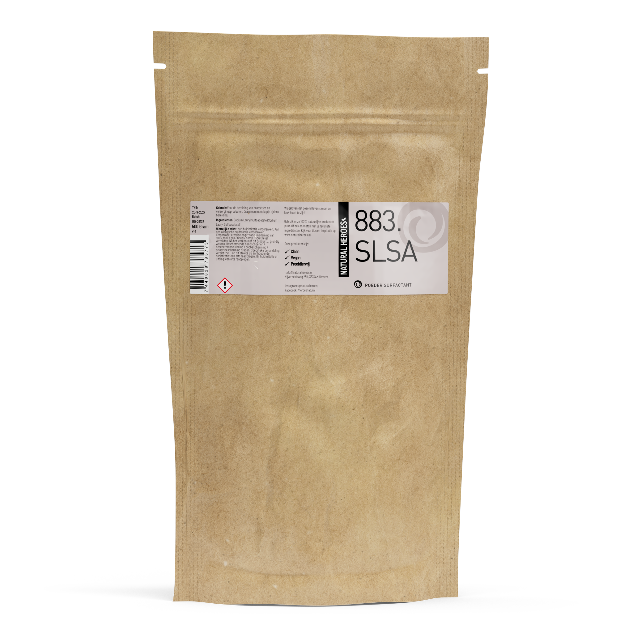 SLSA (sulfoacétate de lauryl de sodium)