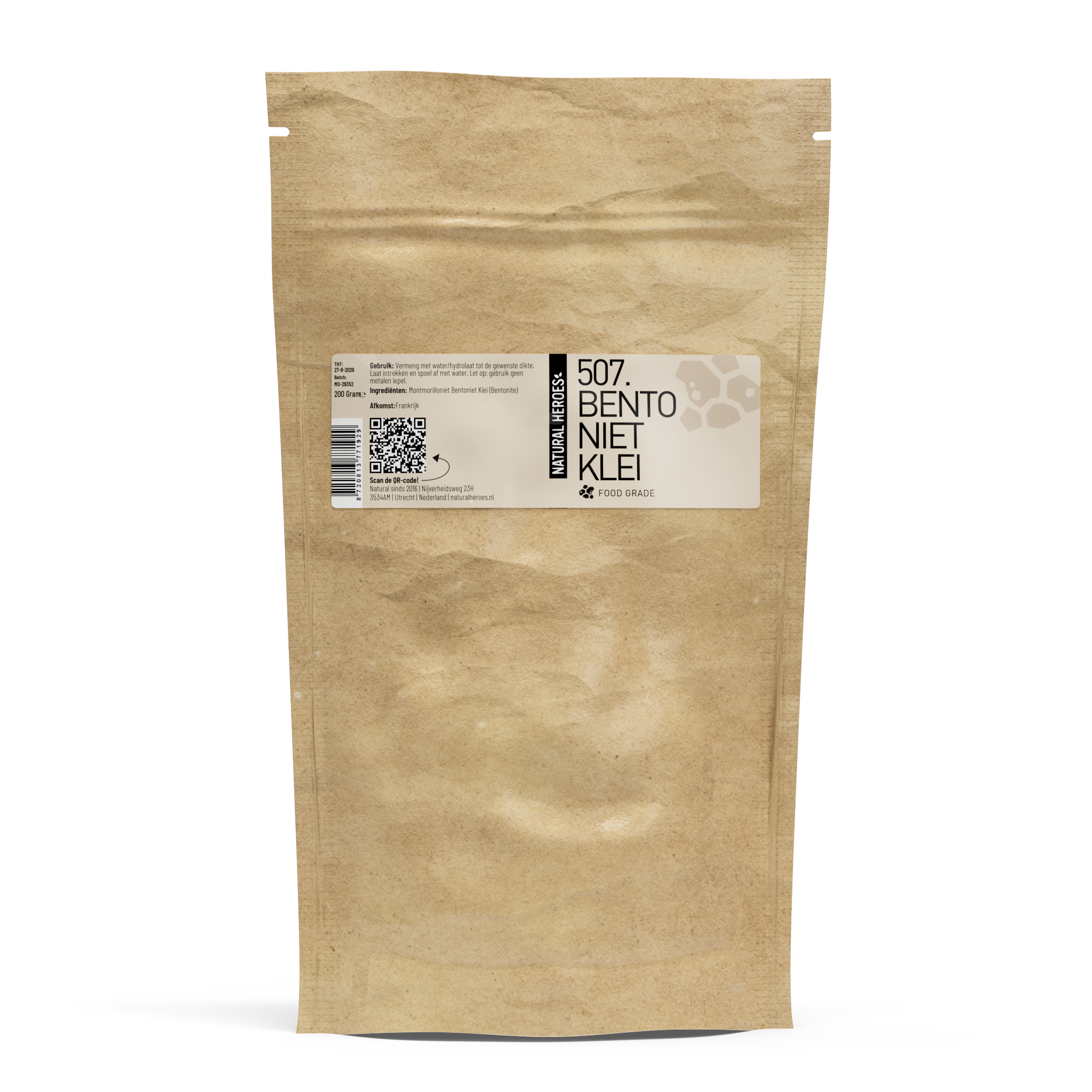 Argile Bentonite (qualité alimentaire)