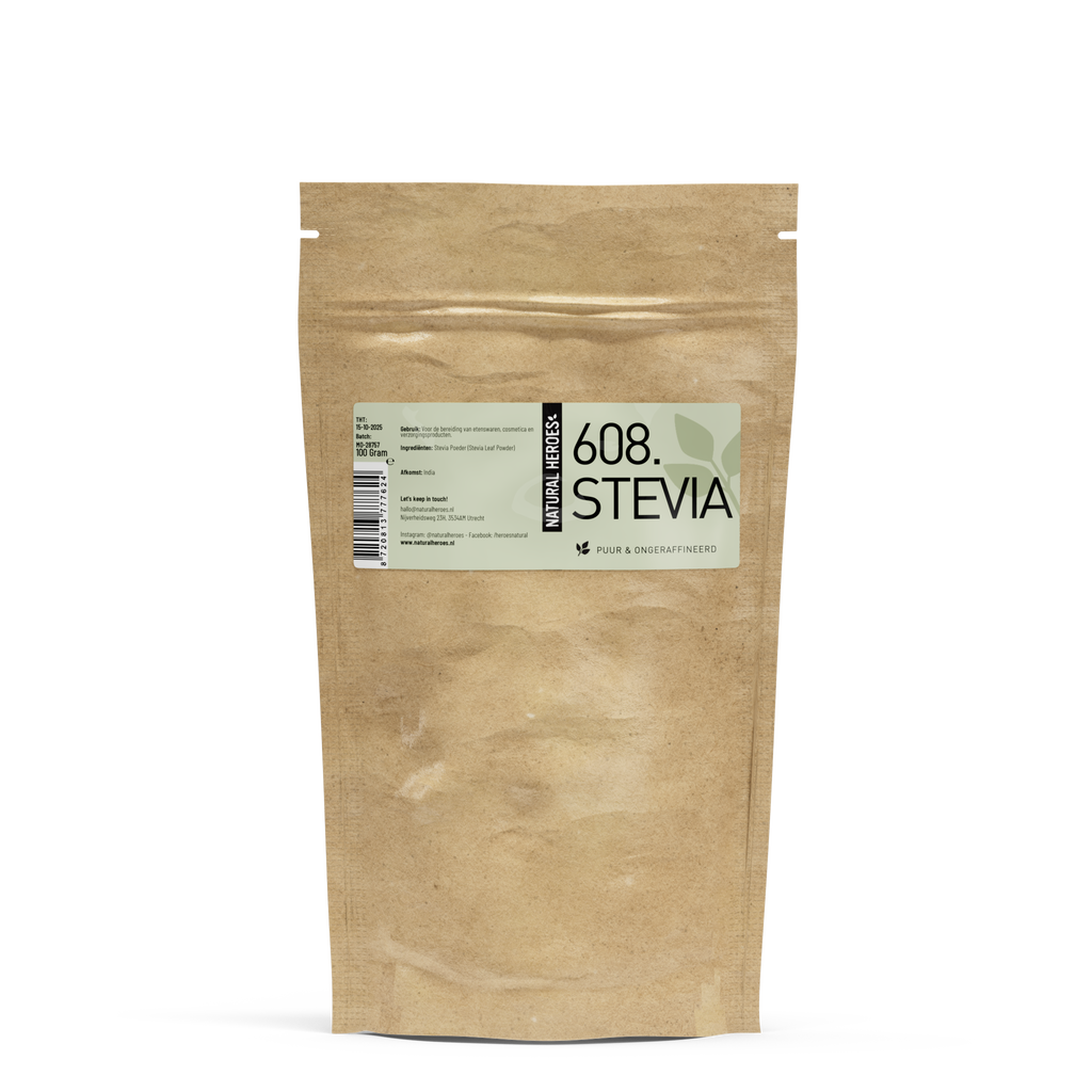 Poudre de stévia (Pure & non raffinée)