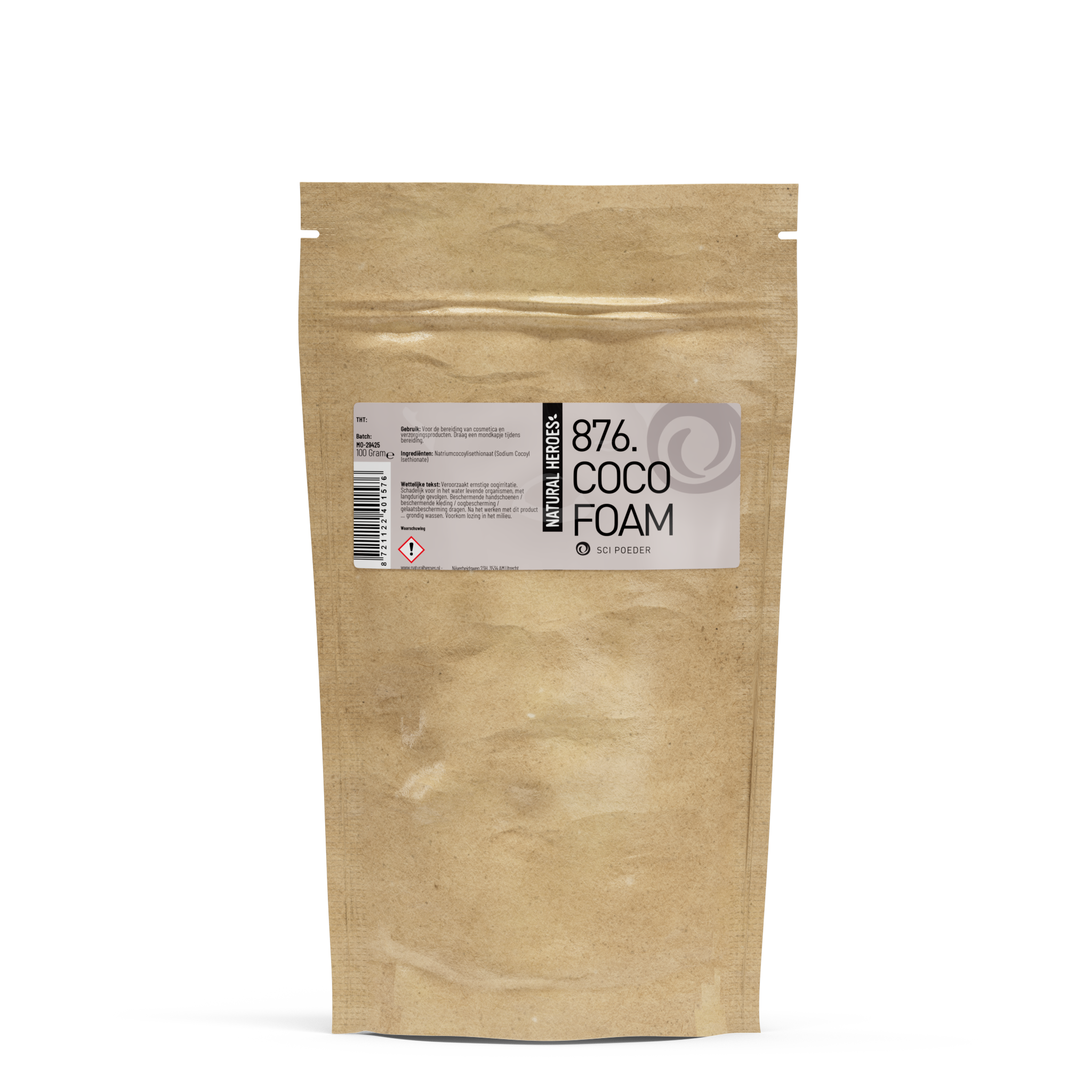CocoFoam SCI - Poudre (grosses bulles, sans sulfates)