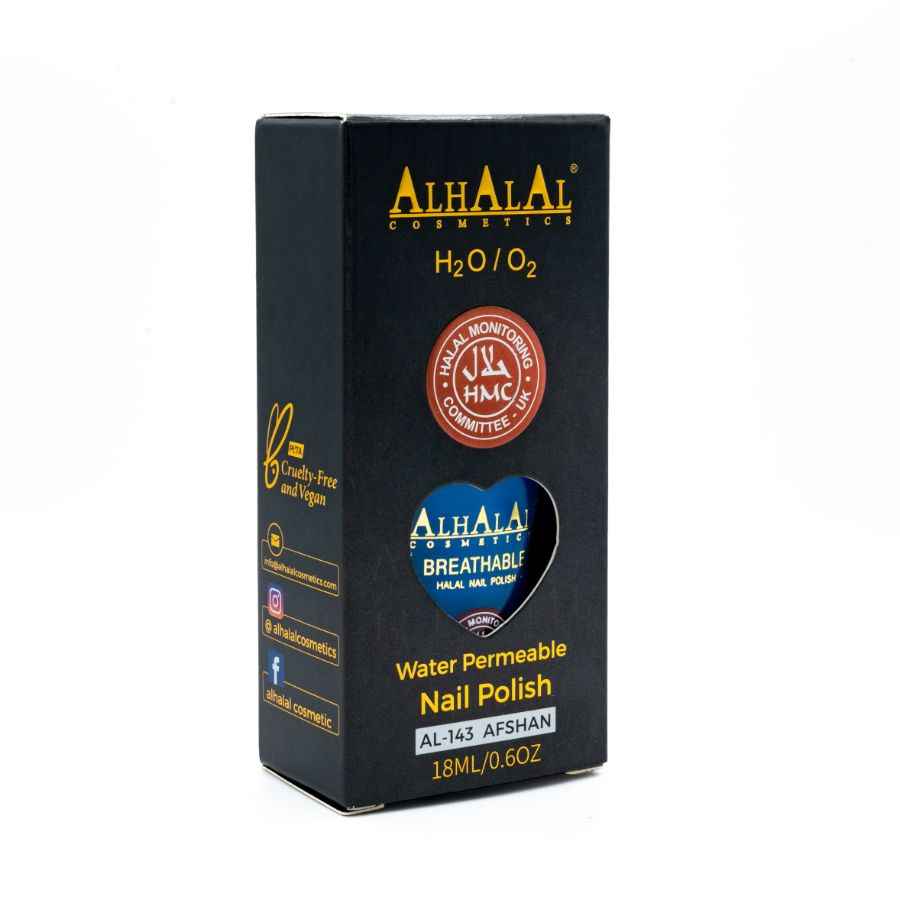 VERNIS À ONGLES AL-143 AFSHAN BLEU CLAIR