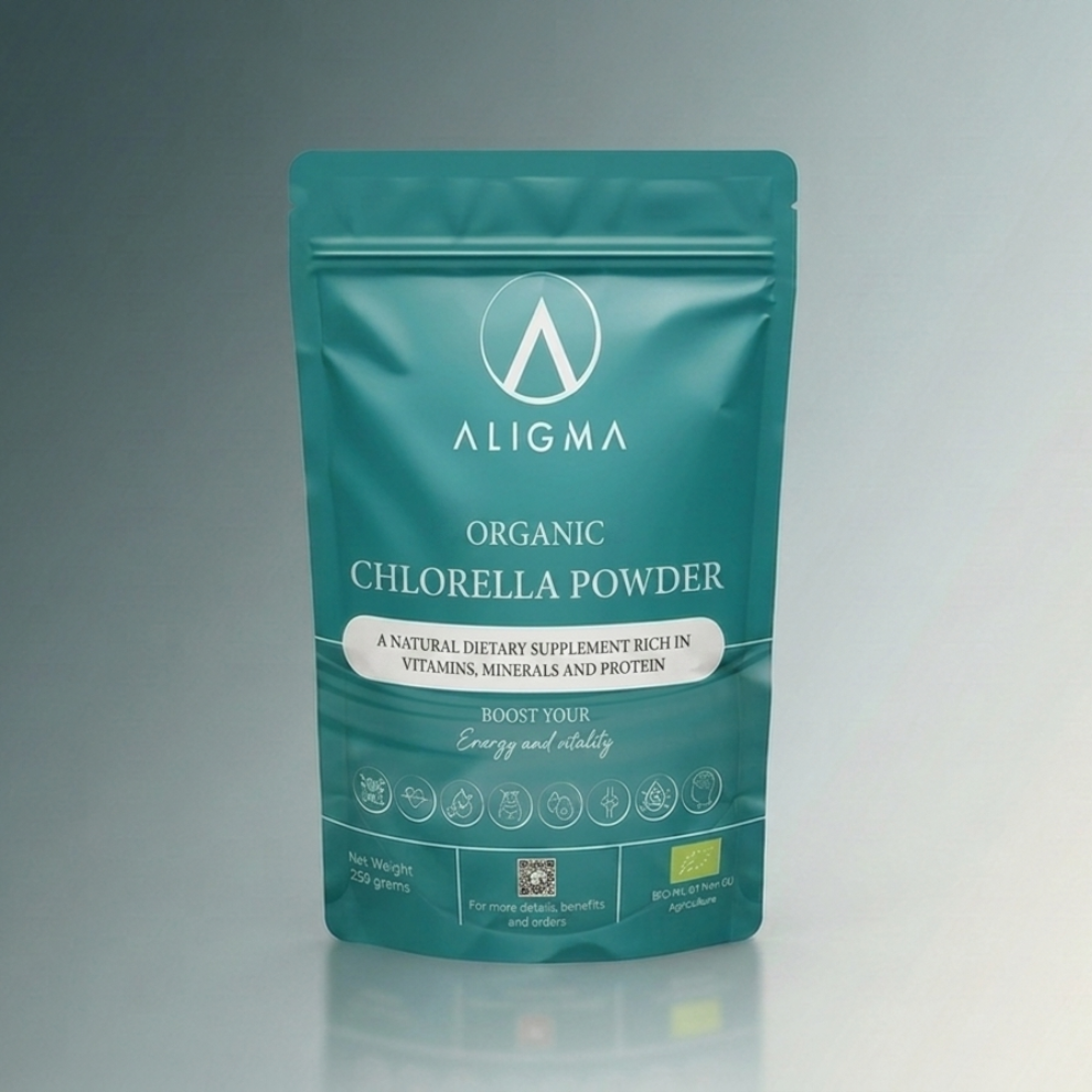 Poudre de Chlorella biologique, 250g