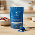 Superaliment en poudre de spiruline bleue biologique 75 grammes
