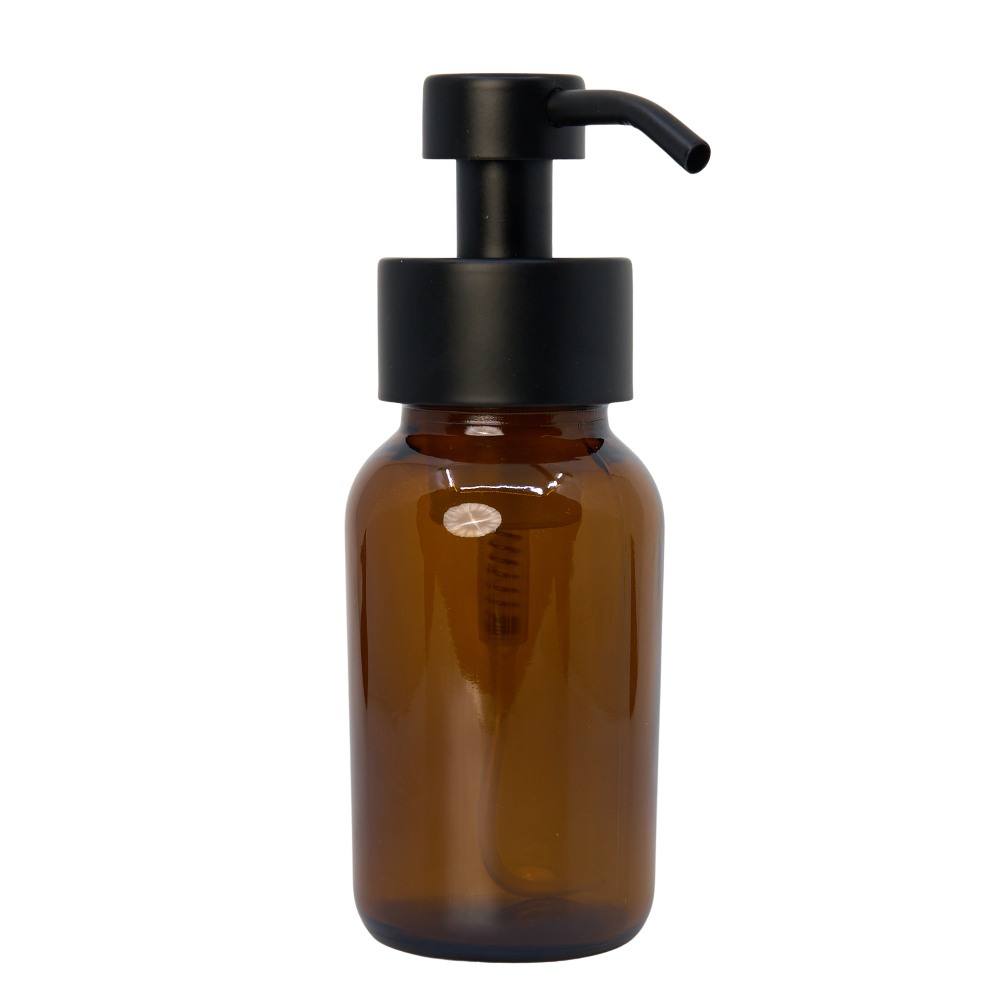 Bouteille en verre avec pompe à mousse