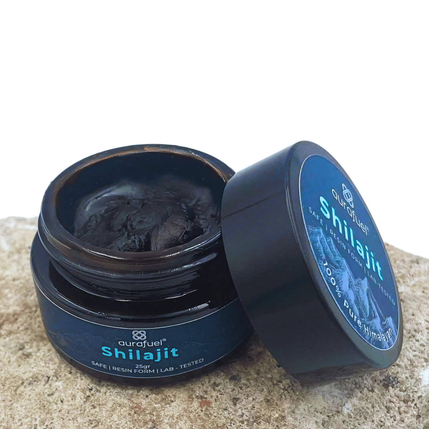 Résine Shilajit pure de l’Himalaya - 100 % authentique et purifiée
