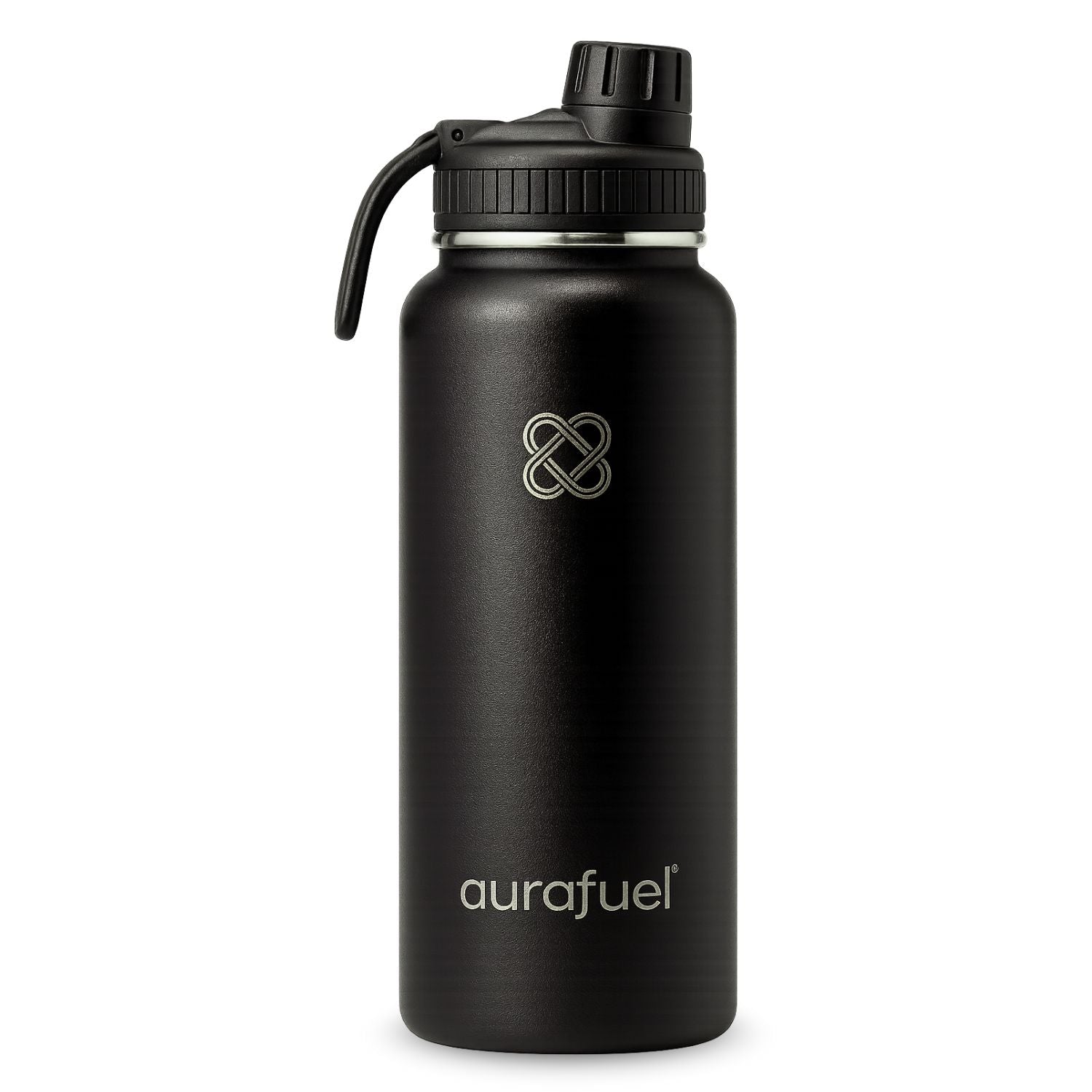 Bouteille de boisson en acier inoxydable - Noire