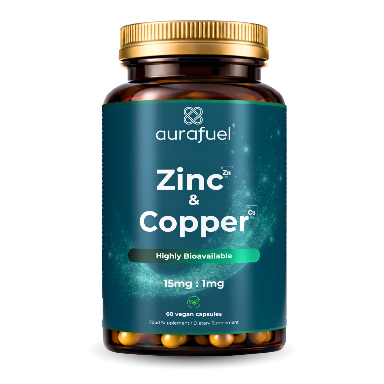 Capsules de zinc et de cuivre