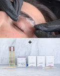 Lamination de sourcils d’entraînement en ligne + Starterkit (langues différentes)