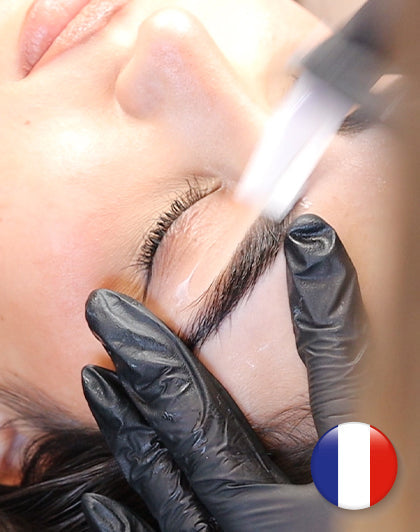 Formation en ligne sur le coiffage des sourcils - Français (cartographie et épilation)