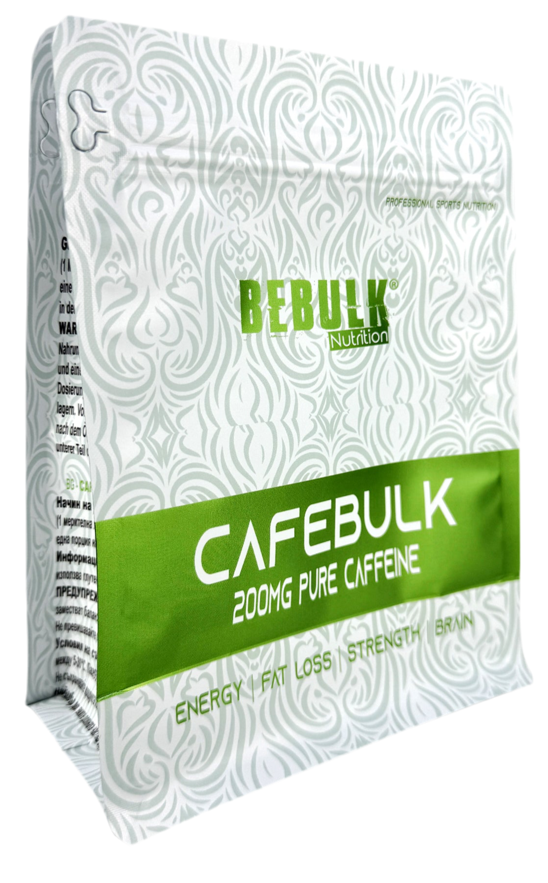 Cafebulk - Poeder à la caféine - BeBulk Nutrition