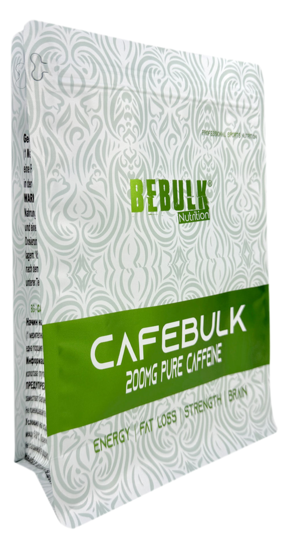 Cafebulk - Poeder à la caféine - BeBulk Nutrition