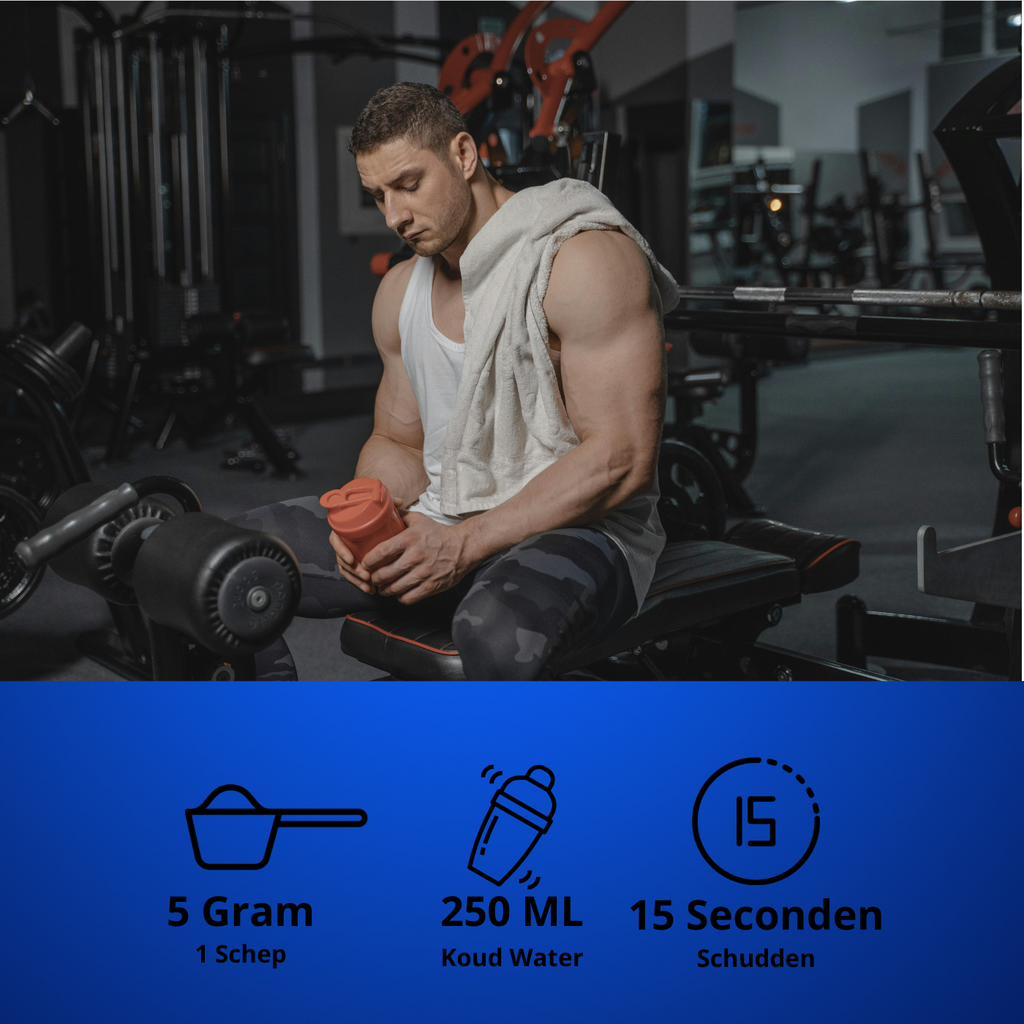 CreaBulk - 100 % créatine monohydraat - BeBulk Nutrition