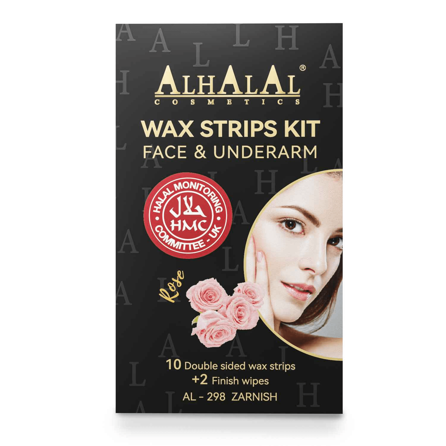 BANDE DE CIRE AL-298 ZARNISH POUR LE VISAGE ET LES AISSELLES - Halal Cosmetics