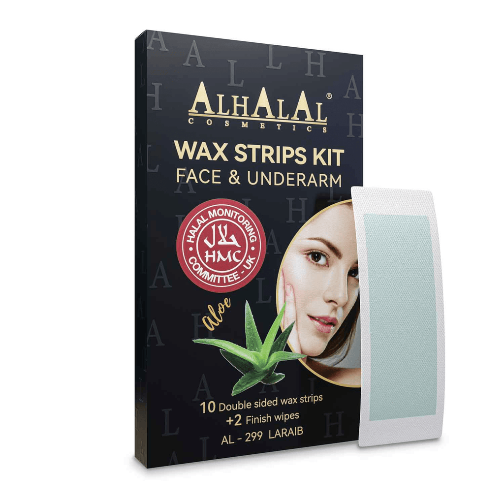BANDE DE CIRE AL-299 LARAIB POUR VISAGE ET AISSELLE - Halal Cosmetics