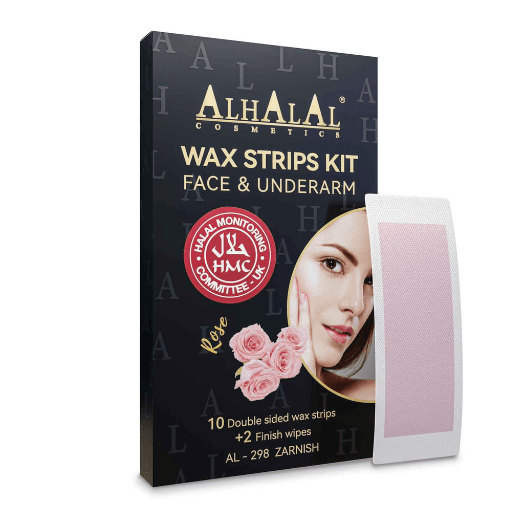BANDE DE CIRE AL-298 ZARNISH POUR LE VISAGE ET LES AISSELLES - Halal Cosmetics