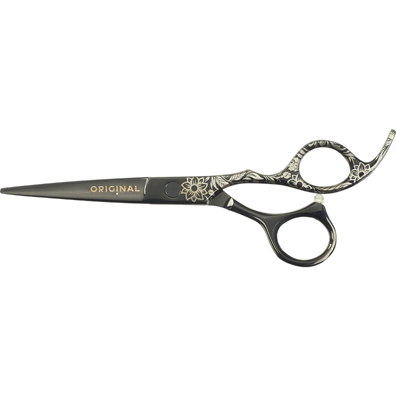 Ori ginal OBB Knipschaar Geëtst Bloem Zwart Ltd 5.5 inch :