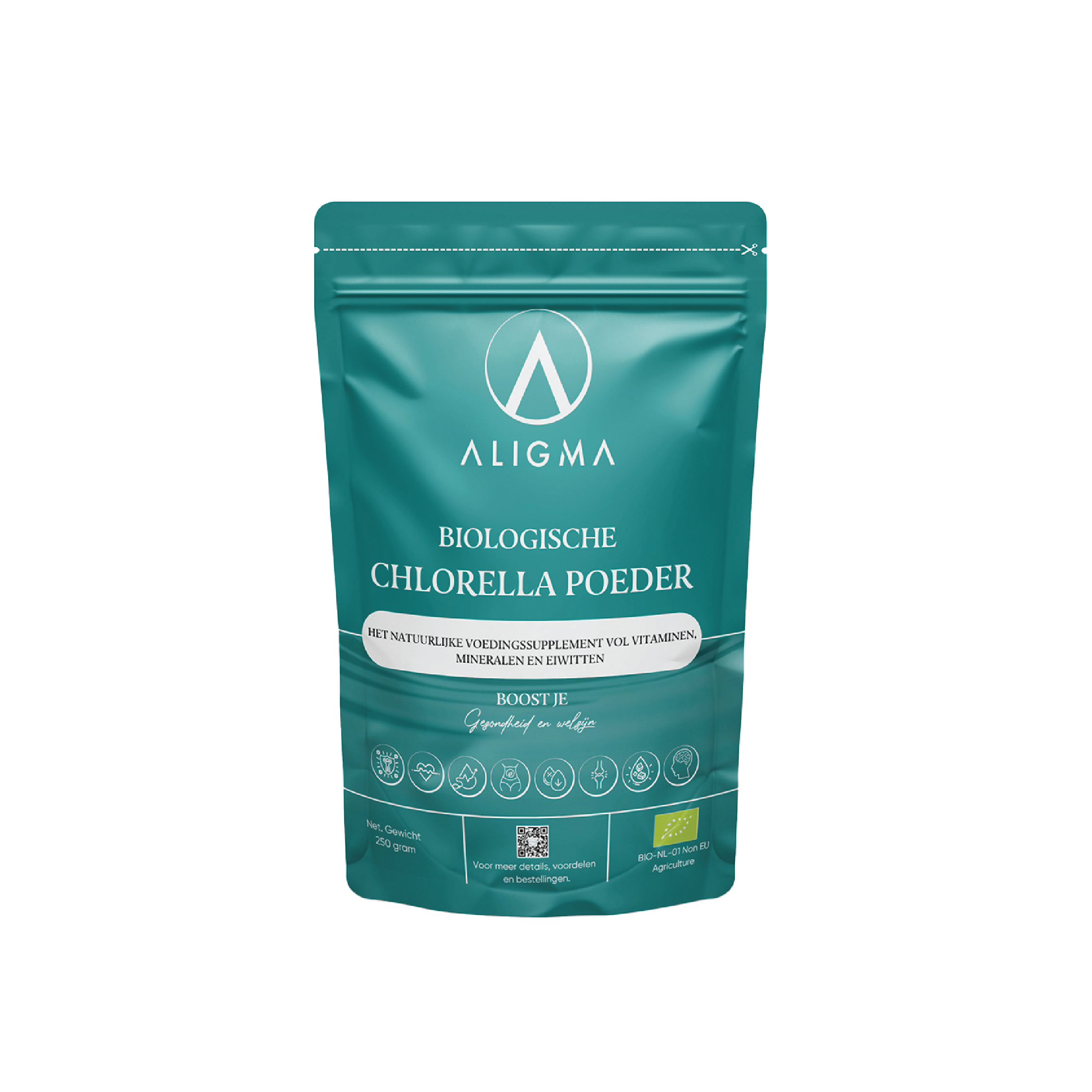 Poudre de chlorella organique pour animaux : 250 grammes