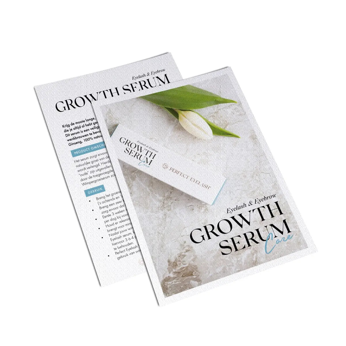 Brochures Sérum pour la croissance des cils