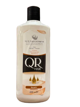 QR MAN SHAMPOO KERATIN 400 ML